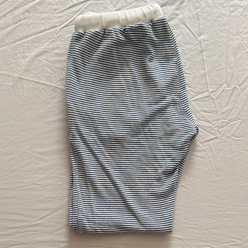 Jungmaven Black and White Striped Sweatpants